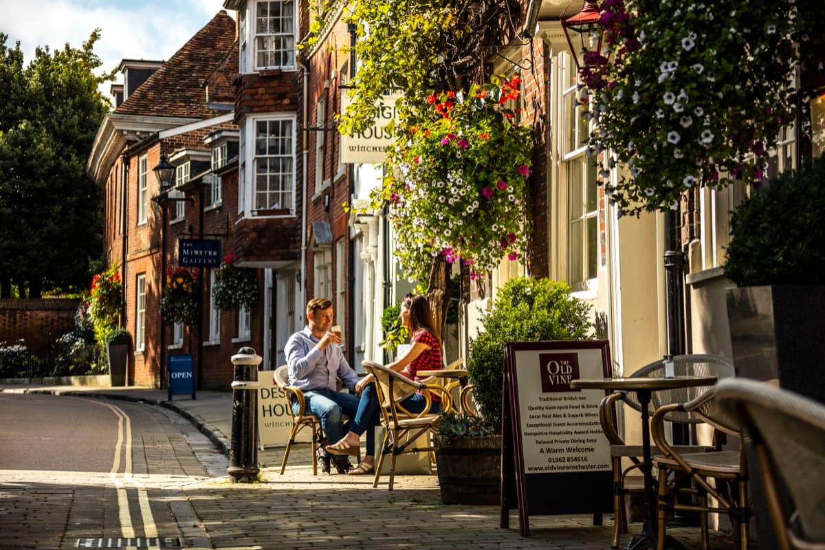 Winchester high street, Hampshire