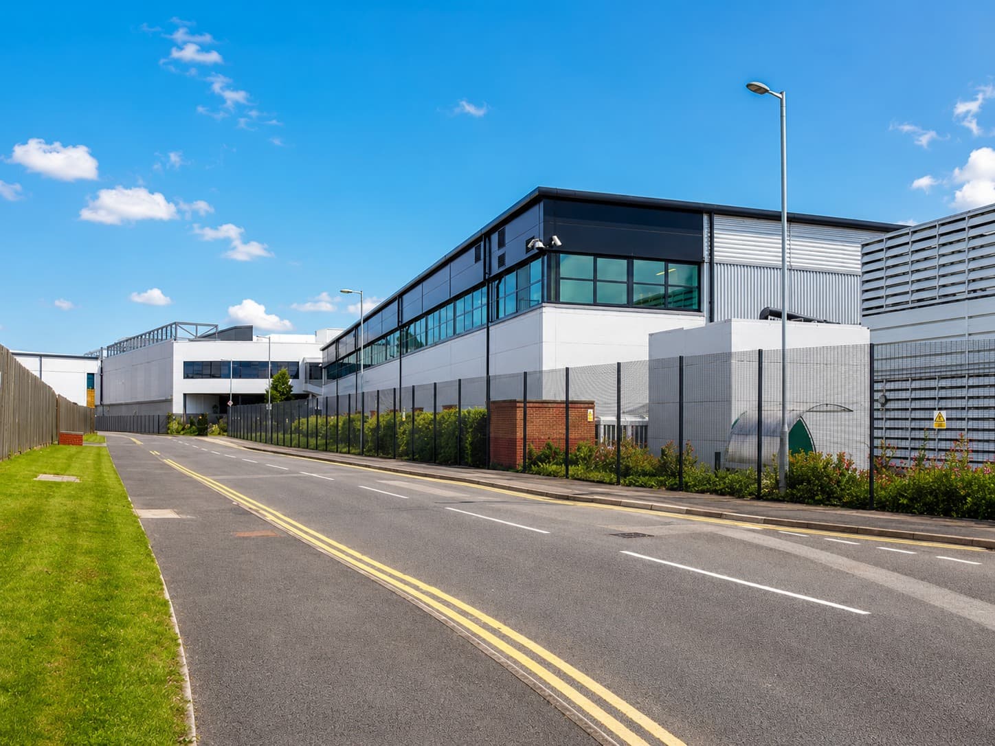 Data centre in Park Royal, London — exterior