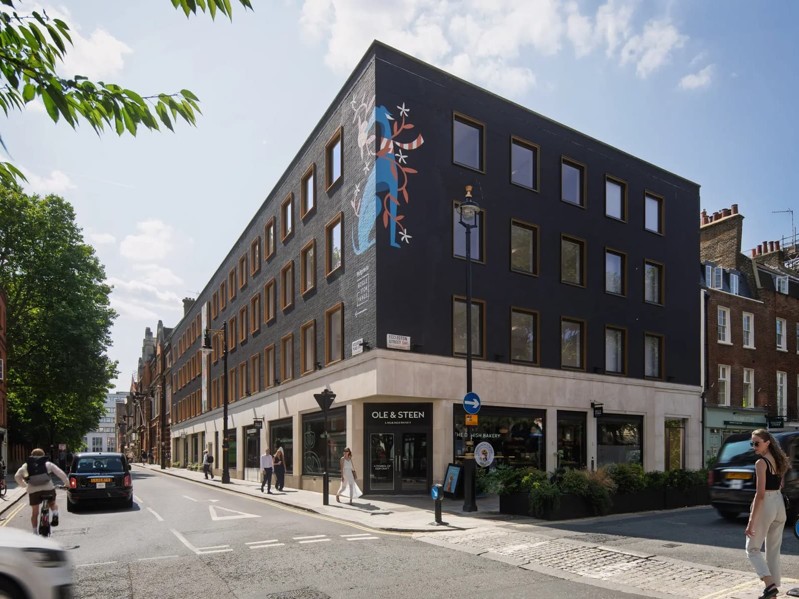 Radstock House, 5 Eccleston Street, London — exterior
