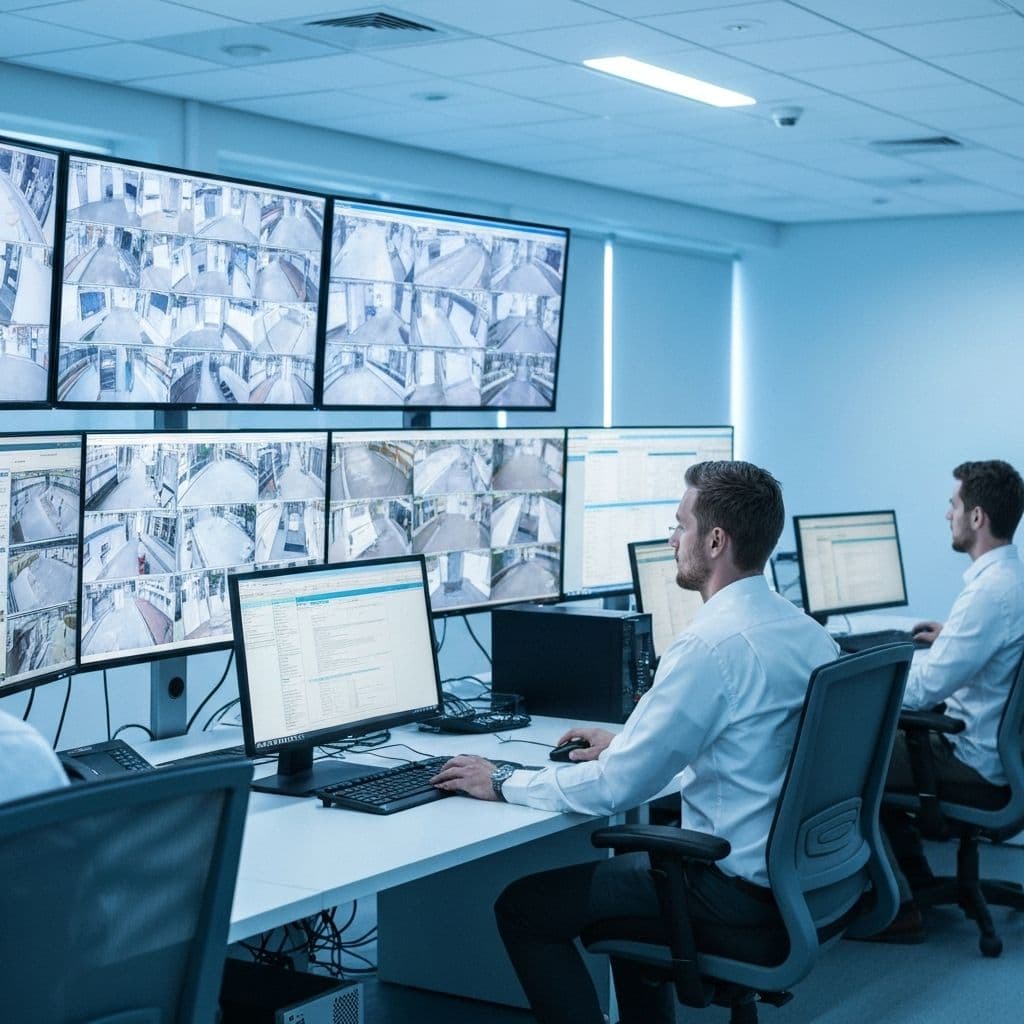 Monitoring dashboard used during a BMS cybersecurity assessment